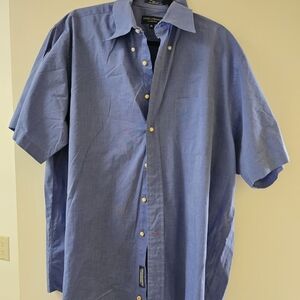 Daniel Cremieux Casual Blue Button Down Shirt
